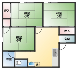【間取り】 | メゾンK1