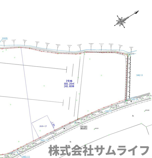 【土地図】 | 綱分資材置き場用地