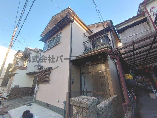 池田新町戸建て　賃貸の外観|外観は落ち着いています