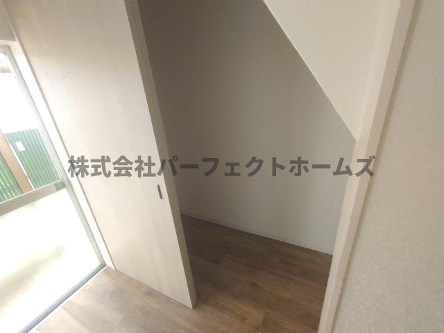 池田新町戸建て　賃貸の収納|こまごまとしたものを収納できそうですね