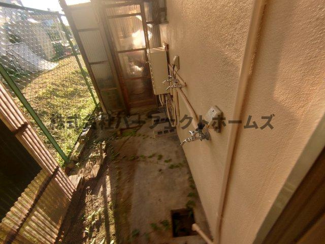 池田新町戸建て　賃貸の設備|洗濯機置場です