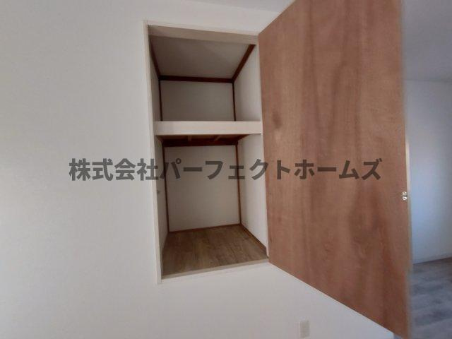 池田新町戸建て　賃貸の収納|専用の収納スペースです