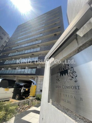 レオンコンフォート新梅田Ⅱのエントランス|毎日通るエントランスはこのようになっています