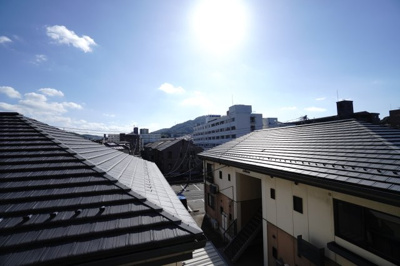 【展望】 | 【上質リノベ】ヴェルディ戸坂弐番館 | 現地（2023年11月30日10：00頃）撮影