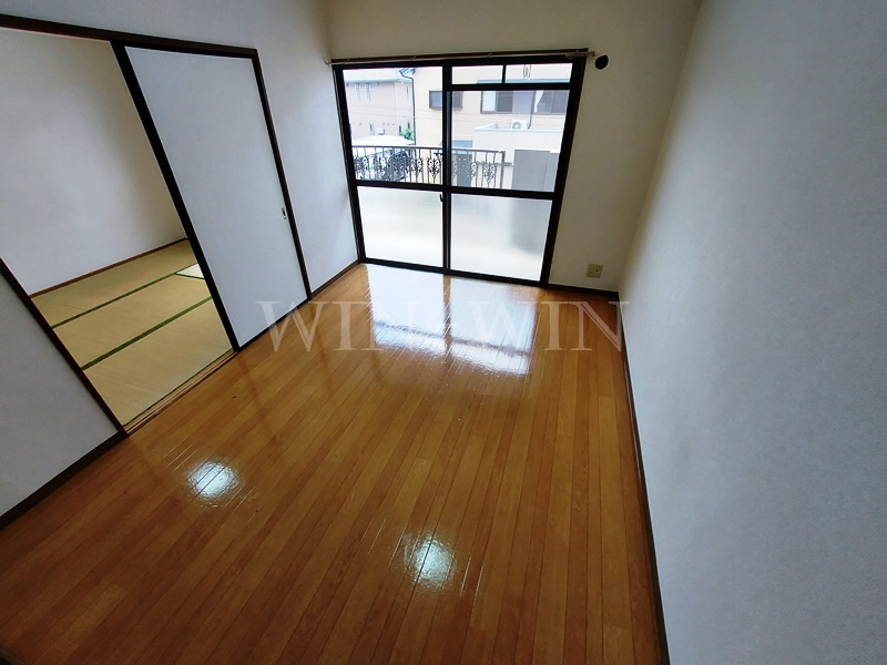 杉浦マンションの寝室