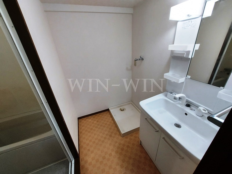 杉浦マンションの洗面所