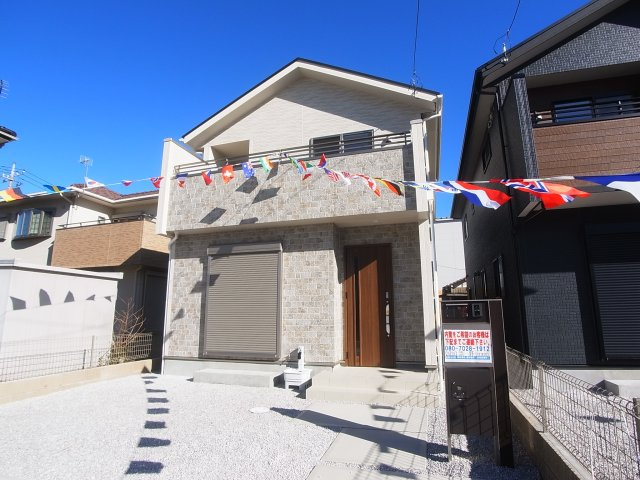 新築　高崎市八千代町1丁目全2棟　Blooming　Garden　1号棟の外観|高崎市八千代町1丁目全2棟　Blooming　Garden　