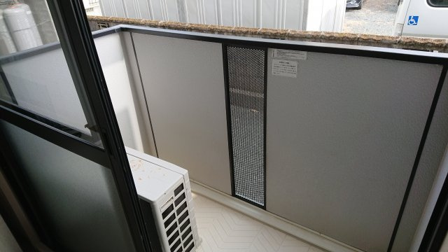 ドリームアークのバルコニー