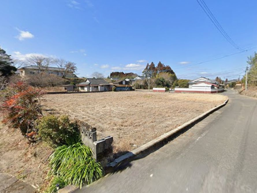 都城市梅北町の売地の外観