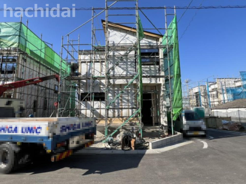 高浜市春日町新築戸建　6号棟の外観|高浜市春日町新築戸建6号棟写真です。2024年1月撮影