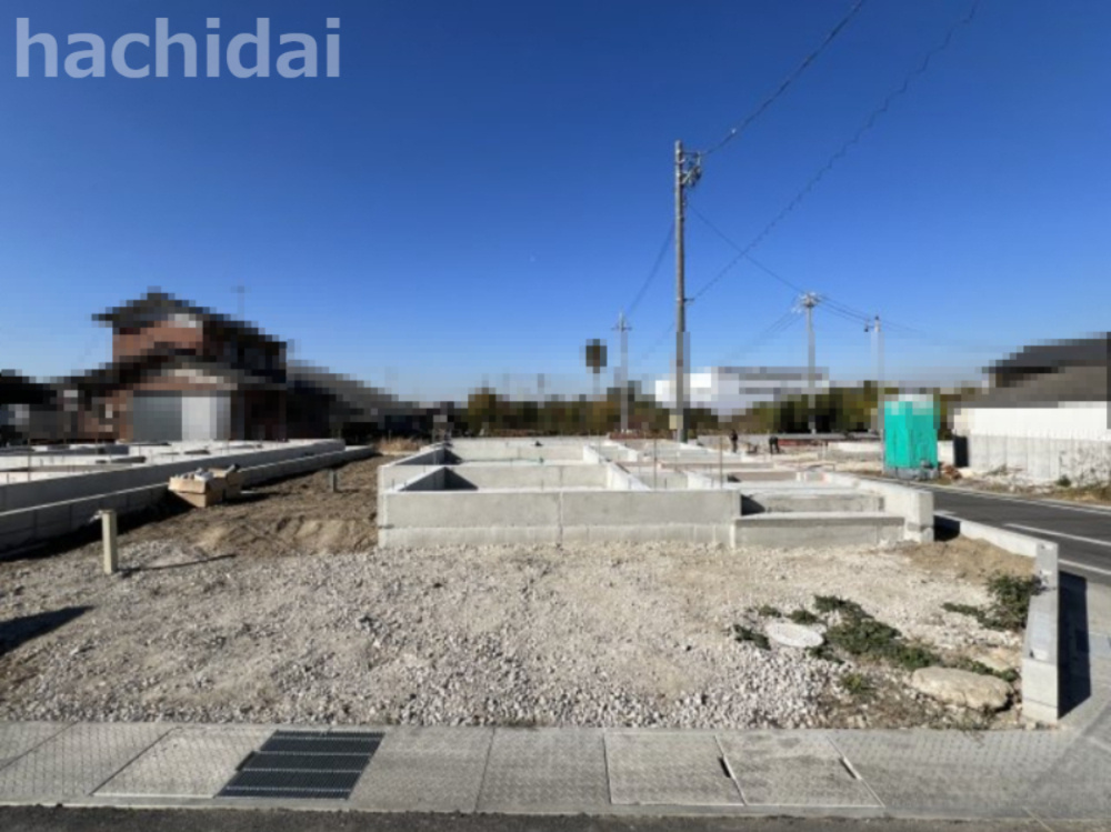 高浜市春日町新築戸建　6号棟の外観|高浜市春日町新築戸建6号棟写真です。2023年12月撮影