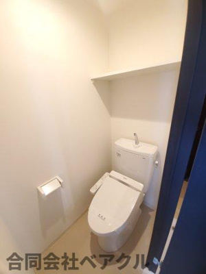 【トイレ】 | ベラジオ京都壬生ウエストゲート | シンプルで使いやすいトイレです