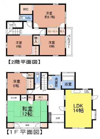 山武市松尾町八田　中古戸建の間取り|図面と現況に相違がある場合、現況を優先致します。