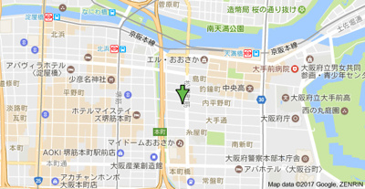 【地図】 | アスヴェル大阪城WESTⅡ