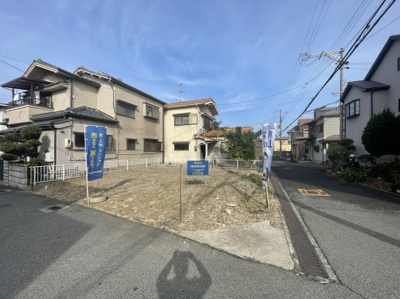 【外観】 | 八木北小・東南角地・建築条件なし・更地渡し・岸和田市下池田町3丁目 | 外観です