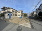八木北小・東南角地・建築条件なし・更地渡し・岸和田市下池田町3丁目の画像