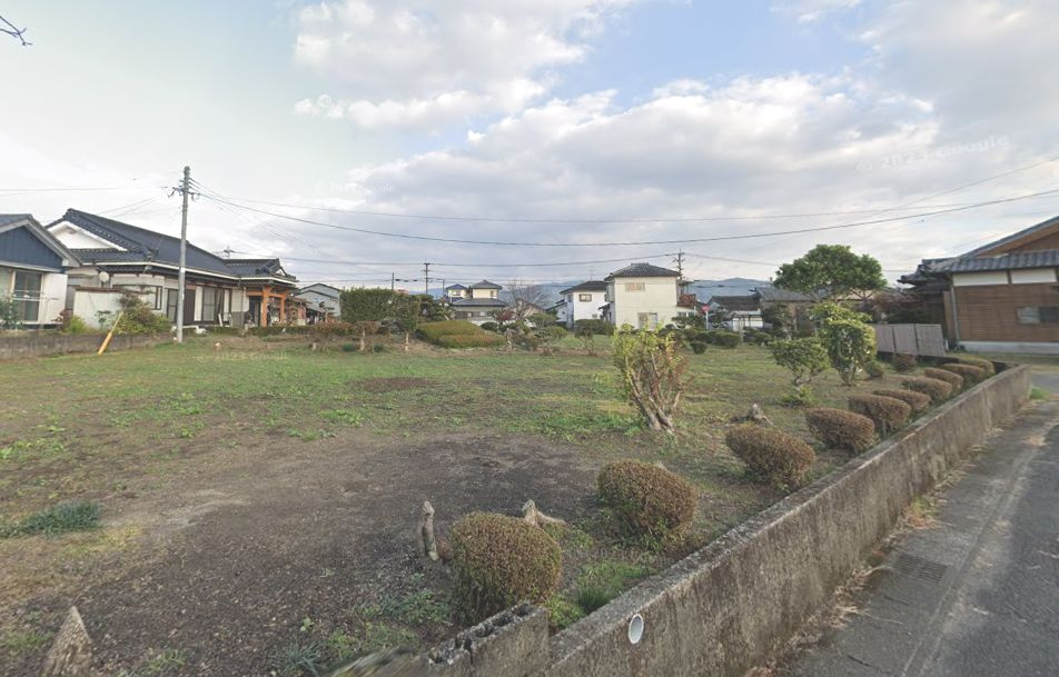 都城市下長飯町の売地の外観