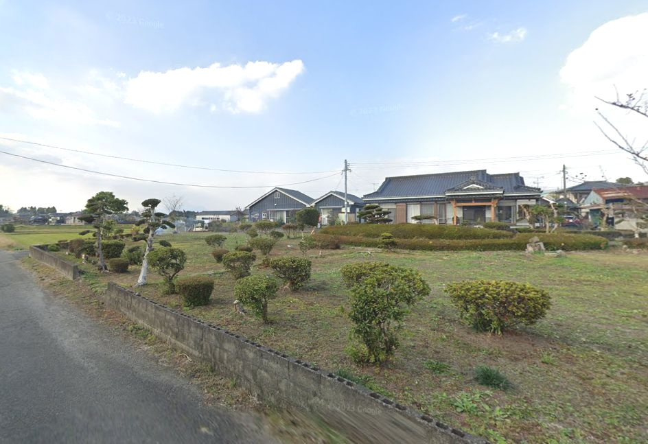 都城市下長飯町の売地の外観