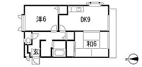 【間取り】 | クレール絹の台