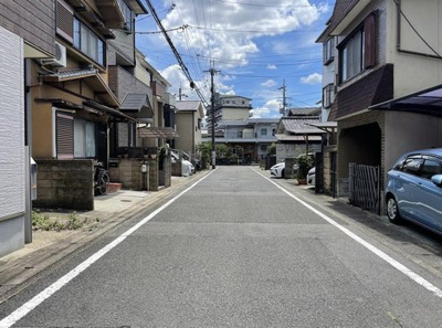 【前面道路含む現地写真】 | 西京極南衣手町　中古戸建