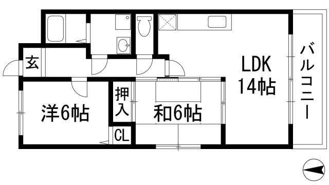 【間取り】 | ファミール安倉