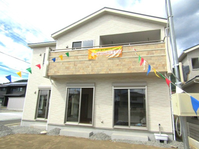 【外観】 | ブルーミングガーデン　甲府市山宮町　1号棟 | 外観です