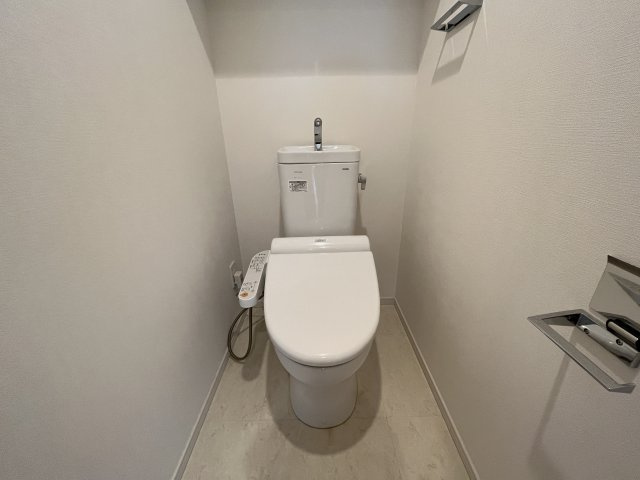 清潔感のあるトイレです