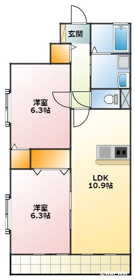 Liberteの間取り