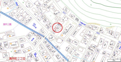 【地図】 | 鳥取市湯所町1丁目土地
