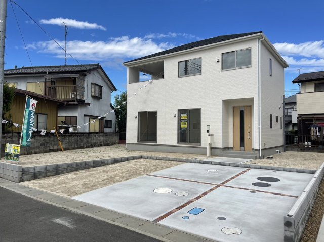 羽生市上新郷第４　の外観|１号棟現地外観（2023年10月10日）撮影