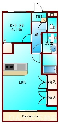 【間取り】 | Comforce 橋本