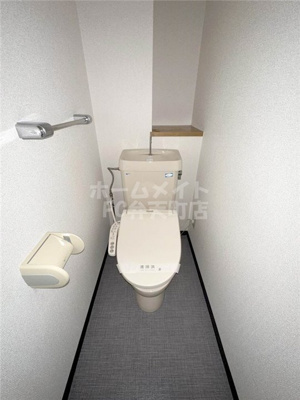 【トイレ】 | ベイタウン市岡 | コンパクトで使いやすいトイレです