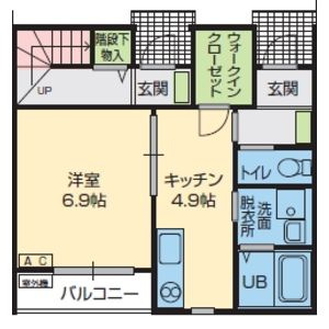 メゾン・ドマーニの間取り