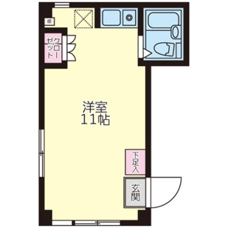 【間取り】 | パッサージュ代々木公園 | 収納は可動式となっています