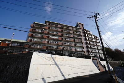 【外観】 | 【上質リノベ】牛田コーポラスD棟 | 現地（2024年1月6日10：00頃）撮影