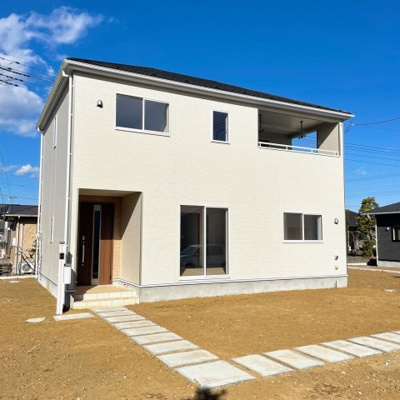 【外観】 | 神栖市大野原中央５号棟 | 完成イメージです。