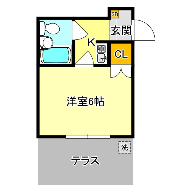 パール武庫川の間取り