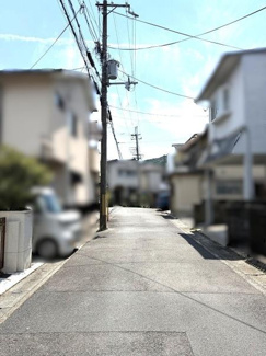 【前面道路含む現地写真】 | 前道約5.0ｍ