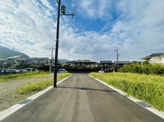 嵯峨釈迦堂門前裏柳町2期2号地　建築条件無土地の前面道路含む現地写真