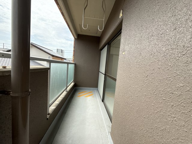 インタービレッジ楠町のバルコニー