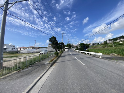 【前面道路含む現地写真】 | 糸満市名城（限定1区画・354坪） | ※2023年9月撮影