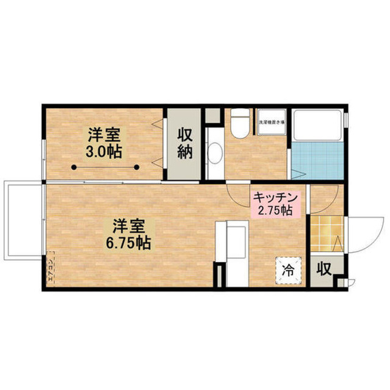 【間取り】 | ＭＫ１４　Ａ