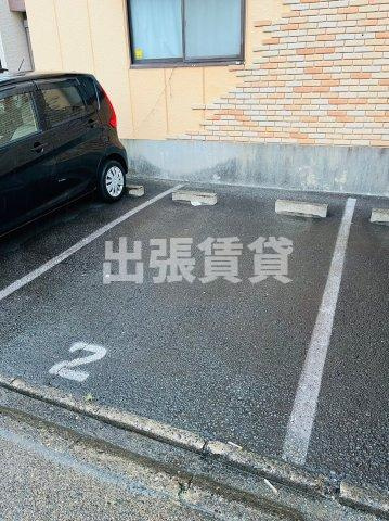 仲介手数料0円！コーポ第2法吉の駐車場