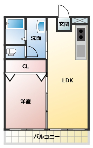 【間取り】 | ロビンソンハイツ井野