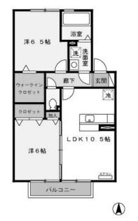 【間取り】 | ラビウスコートA
