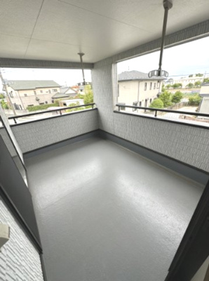 【バルコニー】 | クレイドルガーデン加須市麦倉第1　1号棟