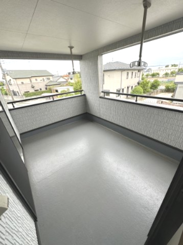 【バルコニー】 | クレイドルガーデン加須市麦倉第1　1号棟