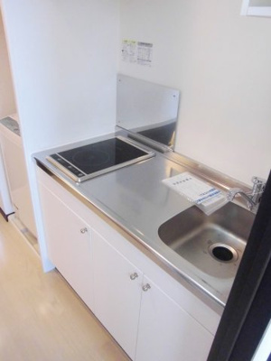 【キッチン】 | オオクボ | IH＆ラジエントヒーターの2口コンロ完備