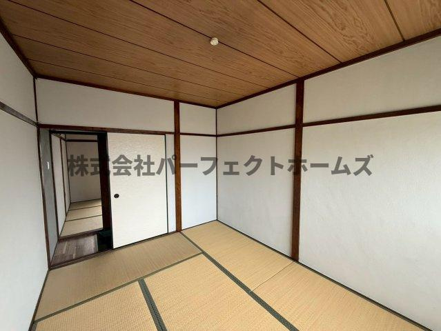 高倉1丁目テラスハウス　賃貸の和室|和室があると落ち着いた雰囲気になりますね