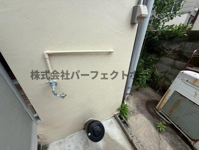高倉1丁目テラスハウス　賃貸の設備|洗濯機置場です